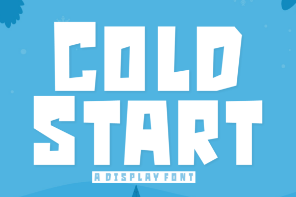 Cold Start: A Playful Display Font for Modern Web Design