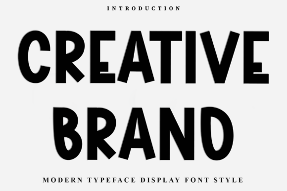 Creative Brand Typeface for Impactful Campaigns