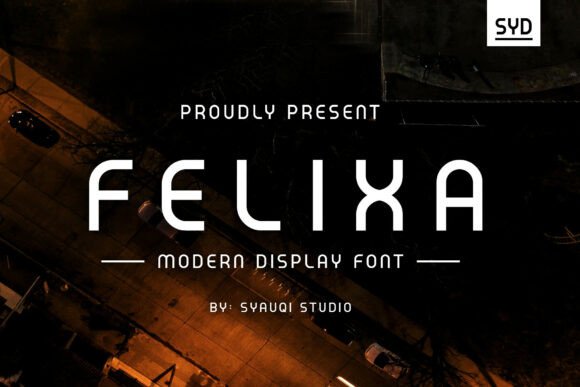 Felixa: A Modern Display Font for Makers