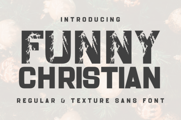 Funnychristian Regular: Bold Display Font Review