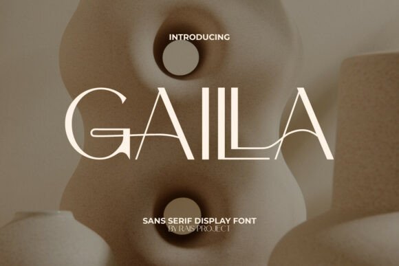 Gailla Typeface for Modern Web Design