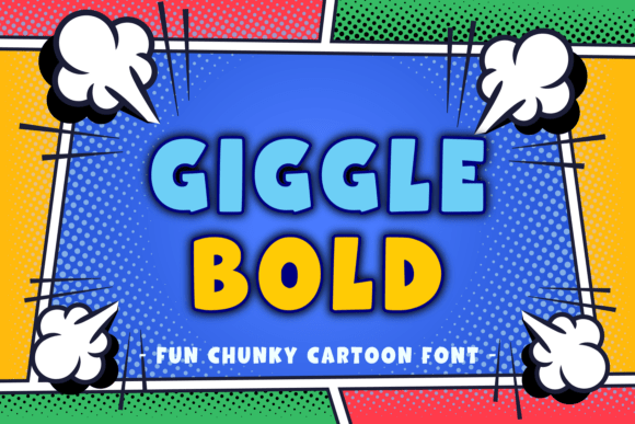 Giggle Bold Typeface for Playful Branding