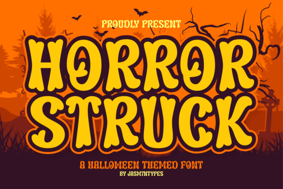 Horror Struck: The Ultimate Display Font for Spooky Designs