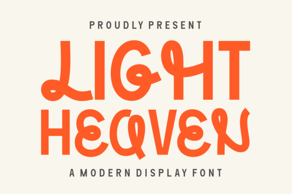 Light Heaven Typeface for Modern Branding