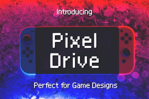 Pixel Drive: A Retro Display Font for Modern Editors