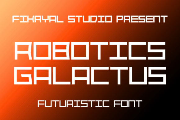 Robotics Galactus: A Futuristic Typeface for Web Design