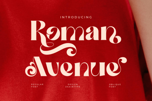 Roman Avenue: A Premium Serif Typeface for Editorial Design