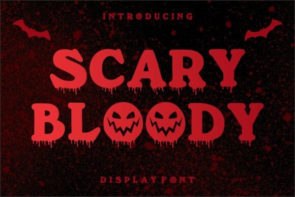 Scary Bloody Typeface for Bold Digital Campaigns