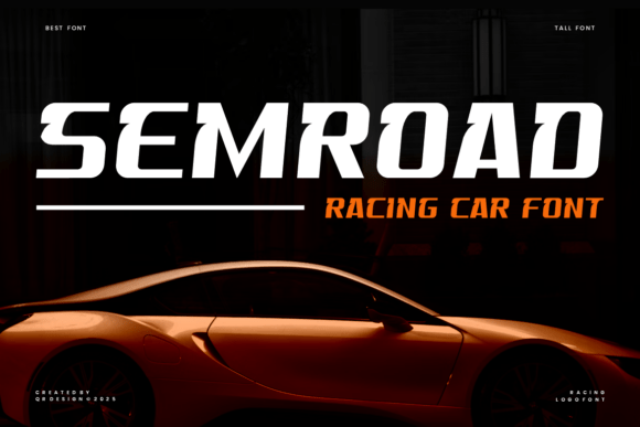 Semroad: A Quirky Display Font for Modern Branding