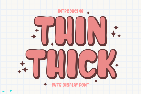Thin Thick Typeface for Bold Digital Branding