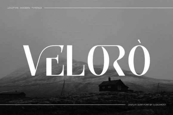 Veloro: The Display Font That Elevates Campaign Visuals